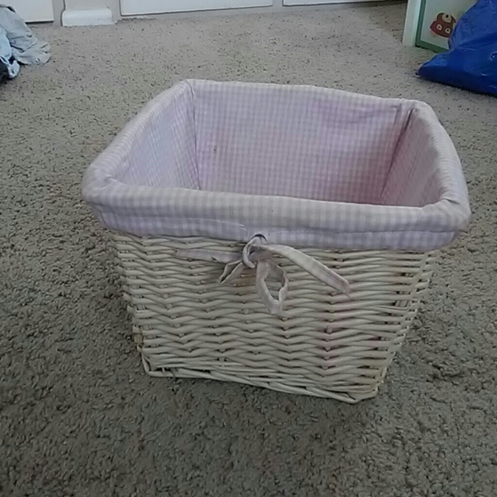 Pink Storage Basket